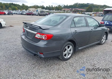 2013 Toyota Corolla S из США, поврежденный, VIN 2T1BU4EE2DC104378